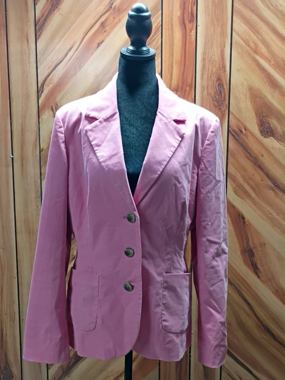 Y2k Lily Pulitzer Pink Corduroy Blazer Size 12